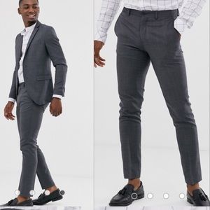 NWT ASOS Jack & Jones Polaris wool Blend trouser